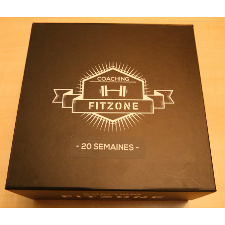 Coaching Box Coaching FITZONE Noire 20 Semaines