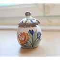 petit moutardier DIJON faience ancienne a identier