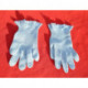 paire de gants crochet vintage bleu lavande neuf