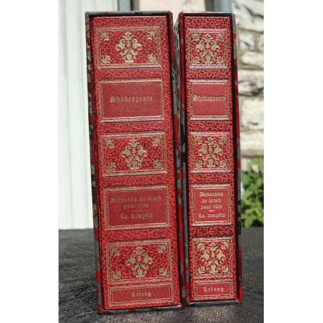 2 volumes SHAKESPEARE william illustrés les heures claires 1971