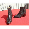 bottines cuir noir FREELANCE pointure 35,5