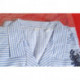 2 Blouses tabliers vintage en coton taille 44 différentes