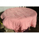 couette ancienne rose 190 x 200 tres chaude